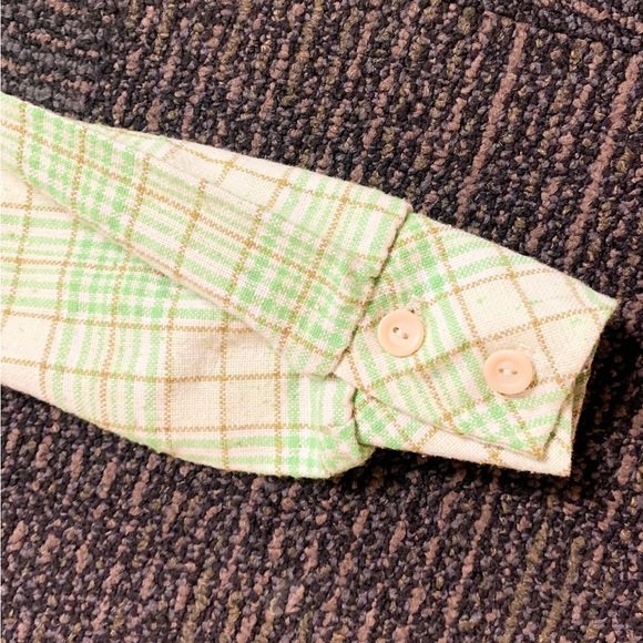 Vintage | 70s | plaid leisure suit - Picture 5 of 7